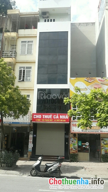 Cho thuê nhà mặt phố Tân Mai 55 m2 x 6 tầng, có thang máy