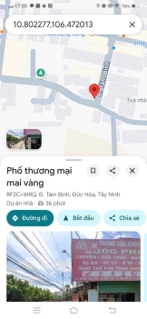 chinh chu cho thue nha 2 mat tien khu thuong mai mai vang   duc hoa ha long an   8 trieu thang