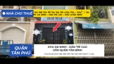 Cho thuê nhà mặt tiền NB Tân Sơn Nhì 64m², 1 Lầu- 13Triệu