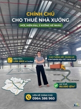 cho thue xuong gan 2800m2  cho thue 1 hay 2 xuong deu ok